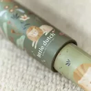 Little Dutch márkajelzés és oroszlán minta a kaleidoszkóp hengeren