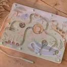 Little Dutch Safari Friends hangos fa puzzle 7 db gombos állatos figurával