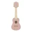 Little Dutch Safari Friends fa játék gitár pink színben szemből