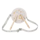Little Dutch Safari Friends játék dob két fa ütővel és vállpánttal