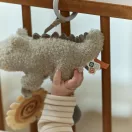 Little Dutch Safari Friends felfűzhető activity krokodil játék gyűrűvel és lógó kiegészítőkkel