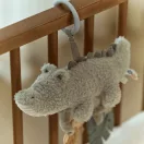 Little Dutch Safari Friends felfűzhető activity krokodil játék gyűrűvel és lógó kiegészítőkkel