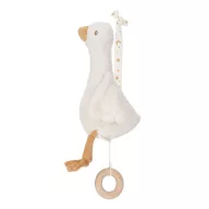   Little Dutch felhúzható zenélő gúnár - Newborn Naturals