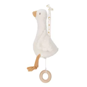   Little Dutch felhúzható zenélő gúnár - Newborn Naturals
