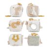 Little Dutch készségfejlesztő plüss kocka - Newborn Naturals