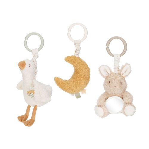 Little Dutch felfűzhető rezgő plüss játék (3db) - Newborn Naturals	
