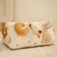   Little Dutch plüss készségfejlesztő háromszög - Newborn Naturals