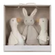 Little Dutch ajándékdoboz kötött termékekkel - Newborn Naturals