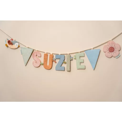 Little Dutch felfűzhető textil betű N
