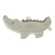 Little Dutch Safari Friends felfűzhető plüss krokodil figura fehér háttér előtt