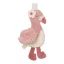 Little Dutch Safari Friends felfűzhető rózsaszín flamingó textil figura