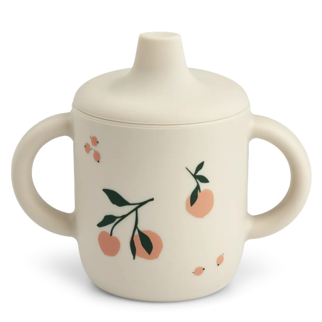 Liewood Neil szilikon itatópohár - Peach - 150 ml, törhetetlen szilikon, csőrös