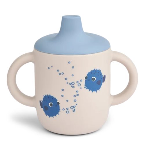 Liewood Neil szilikon itatópohár - Pufferfish