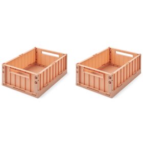 Liewood Weston 2db-os közepes tároló láda - Tuscany rose