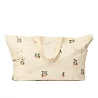 Liewood maxi totebag bevásárlótáska Peach mintával, 54x46 cm méretben