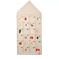 Liewood Baboo adventi kalendárium 50x100 cm-es méretben, organikus pamut anyagból