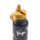 Liewood Falk hőtartó kulacs 500 ml tigris mintával, rozsdamentes acélból