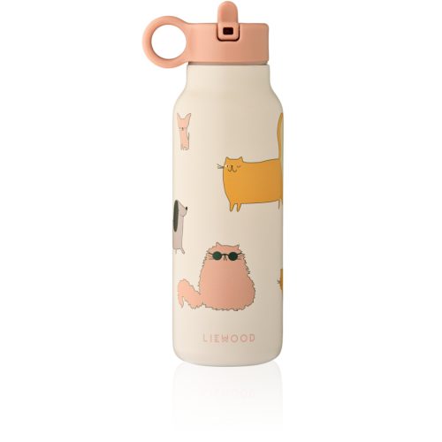 Liewood Falk hőtartó kulacs 350 ml - Cats and dogs