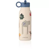Liewood Falk 350 ml rozsdamentes acél hőtartó gyerek kulacs Imagine mintával elölnézetből