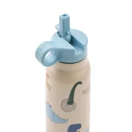 Liewood Falk 350 ml hőtartó acél kulacs Dino roar dinoszaurusz mintával