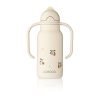 Liewood Kimmie szívószálas itatókulacs 250ml - Peach