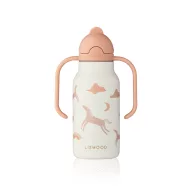 Liewood Kimmie szívószálas itatókulacs 250 ml - Dream