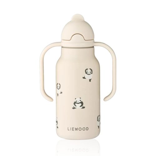 Liewood Kimmie szívószálas itatókulacs 250 ml - Mini panda