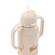Liewood Kimmie szívószálas gyerek kulacs 250 ml Tiger tigris mintával
