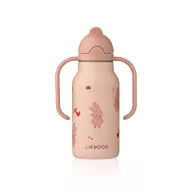 Liewood Kimmie 250 ml-es szívószálas hőtartó kulacs zárt kupakkal és fogantyúval