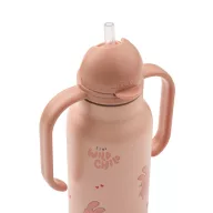 Liewood Kimmie 250 ml-es szívószálas hőtartó kulacs zárt kupakkal és fogantyúval