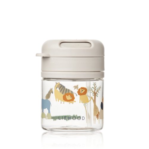 Liewood Pavia tritan szívószálas pohár 280ml - All together