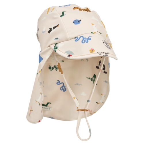 Liewood Cecilia UV40+ napsapka - Around the world