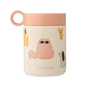 Liewood Kiani ételtároló - Cats and Dogs
