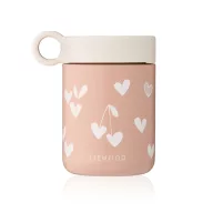 Liewood Kiani ételtároló Sweethearts mintával, 350 ml-es méretben