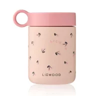 Liewood Kiani 350 ml-es rozsdamentes acél nasitartó szív mintával