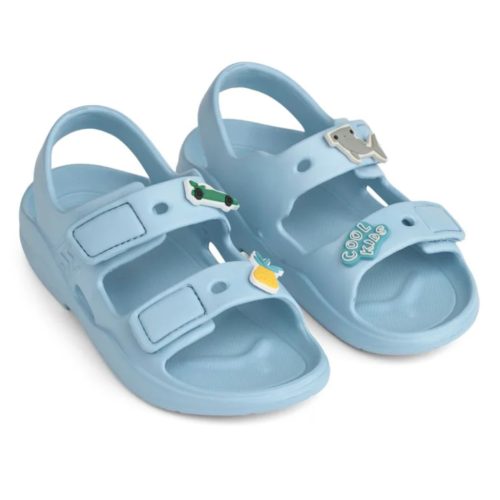 Liewood Lilo szandál charmokkal - Beach blue
