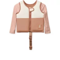   Liewood Dove hosszú ujjú úszómellény - Tuscany rose 15-19 kg