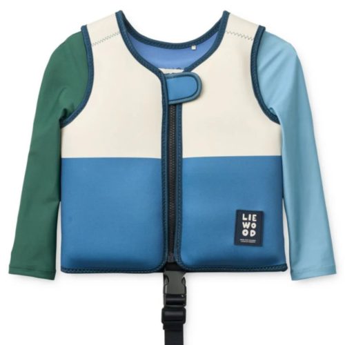 Liewood Dove hosszú ujjú úszómellény - Riverside 11-15 kg