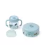 Liewood Beatrix étkészlet tengeri állatos mintával, ételtárolóval és pohárral