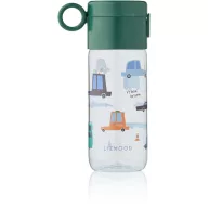 Liewood Clemence tritan kulacs 350 ml autós mintával, ovisoknak