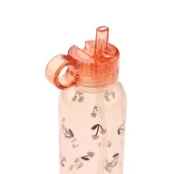 Liewood Yang 500 ml-es szívószálas gyerek kulacs Cherry heart mintával