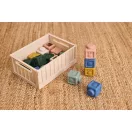 Liewood Veda szilikon építőkocka 18 db - Beach Blue