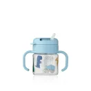 Liewood Kai tritan szívószálas pohár 280 ml Dino roar dinó mintával
