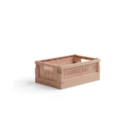 Kisméretű összecsukható kosár - Blush pink