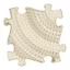 Muffik twister puzzle bézs - kemény