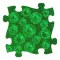 Muffik rét puzzle zöld - kemény
