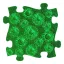 Muffik rét puzzle zöld - kemény