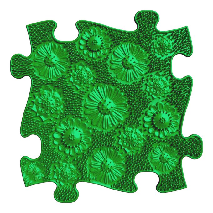 Muffik rét puzzle zöld - kemény