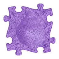 Muffik süni puzzle lila - kemény