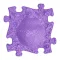 Muffik süni puzzle lila - kemény